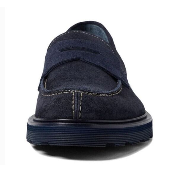 The Goodman Brand Men’s Navy Lexington Suede loafer Size 10.5 - Picture 2 of 10